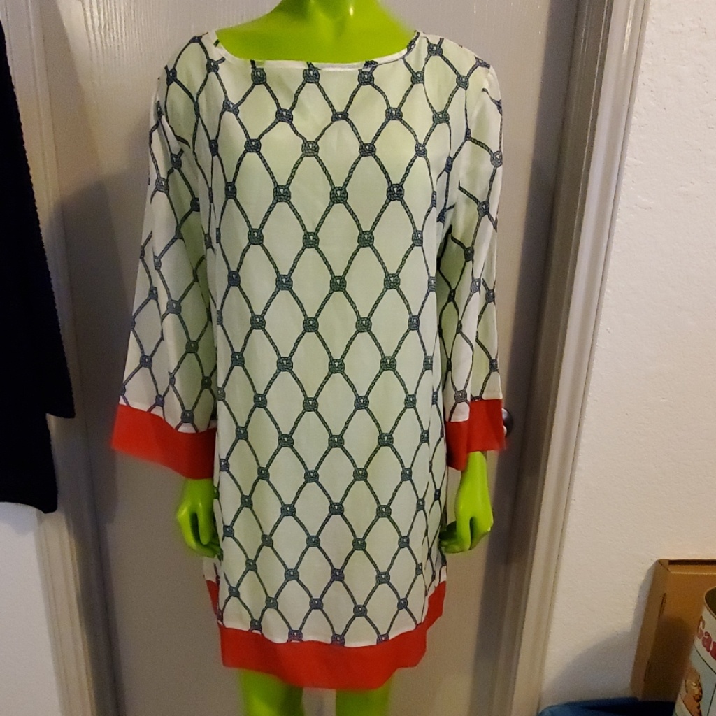 New Talbots Summer Dress New Tags Attached.